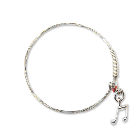 Recycled and Noted Recycled Guitar String Bracelet